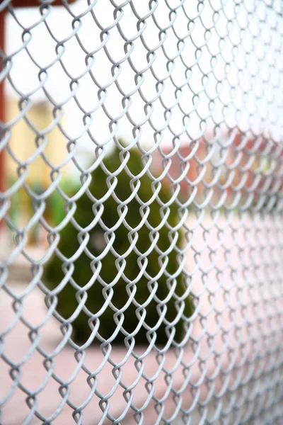 Close Wire Fence — Stock Photo, Image