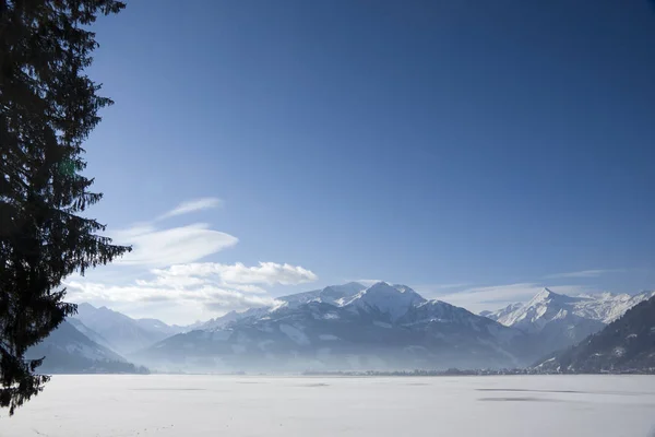 Vista Panorámica Del Majestuoso Paisaje Los Alpes —  Fotos de Stock