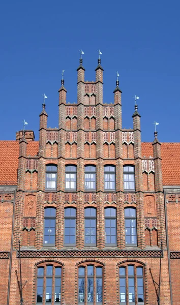 Gable Prefeitura Velha Hannover — Fotografia de Stock