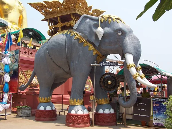 Enorme Elefante Figura — Fotografia de Stock