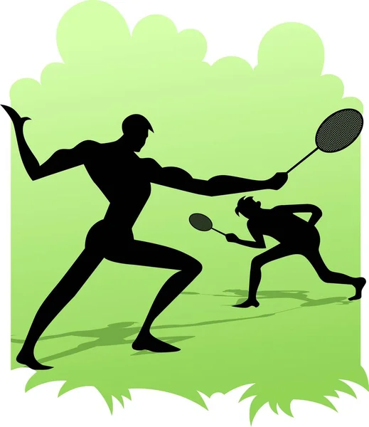 Tennis Sportive Game Competition — Stock Photo, Image