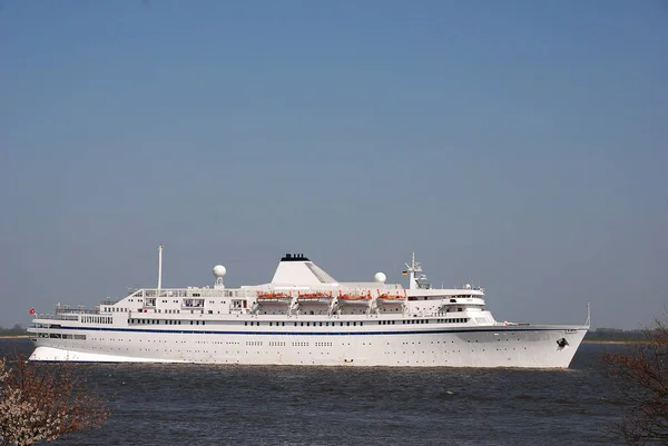 Scenic Uitzicht Zeilboot Details — Stockfoto