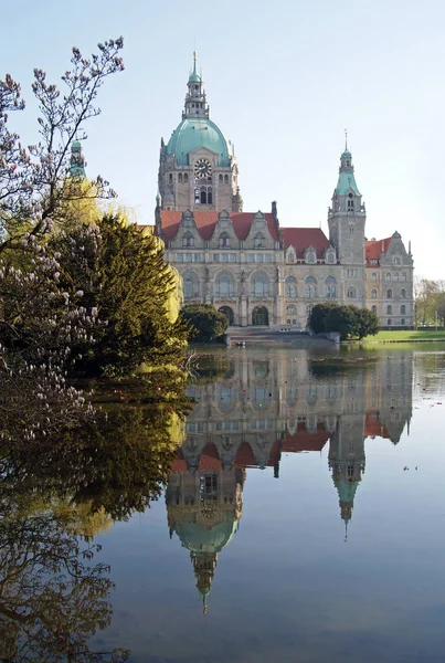 Rathaus Duitse Zetel Van Lokale Wetgevende Uitvoerende Overheid — Stockfoto