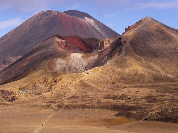 Cráter Rojo Ngauruhoe — Foto de Stock