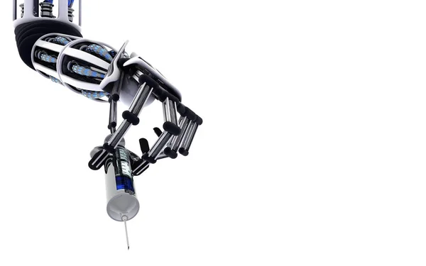 机器人机器人 自动售货机 — 图库照片