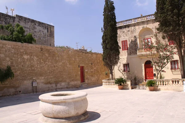 Oude Stad Van Malta — Stockfoto