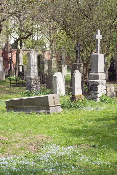 Vecchio Cimitero Della Città — Foto Stock