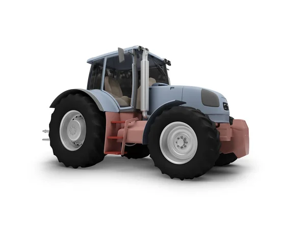 Traktor Isolerad Tung Maskin Främre — Stockfoto