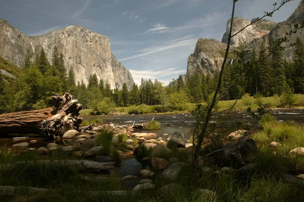 Parque Nacional Yosemite Ponto Glaciar — Fotografia de Stock