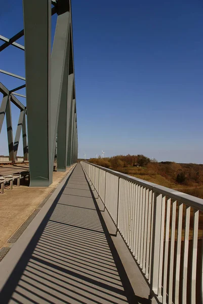 Vista Panorâmica Arquitetura Estrutura Ponte — Fotografia de Stock