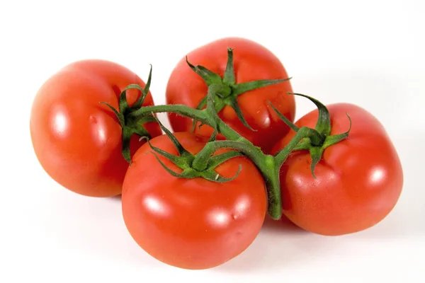 Βιολογικές Κόκκινες Ώριμες Ντομάτες — Φωτογραφία Αρχείου