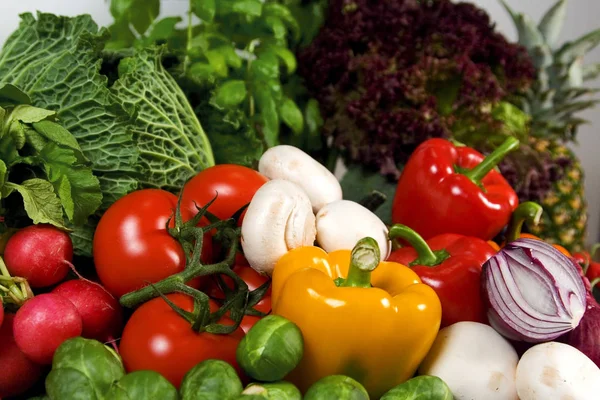 Vegetarian Food Selective Focus — Stock Photo, Image