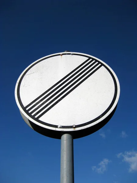 Close View Traffic Sign — Stock Photo, Image