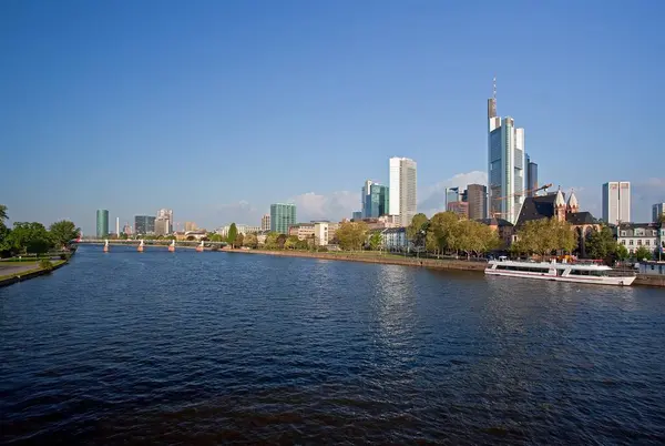 Vista Panorámica Majestuosa Ciudad Urbana —  Fotos de Stock