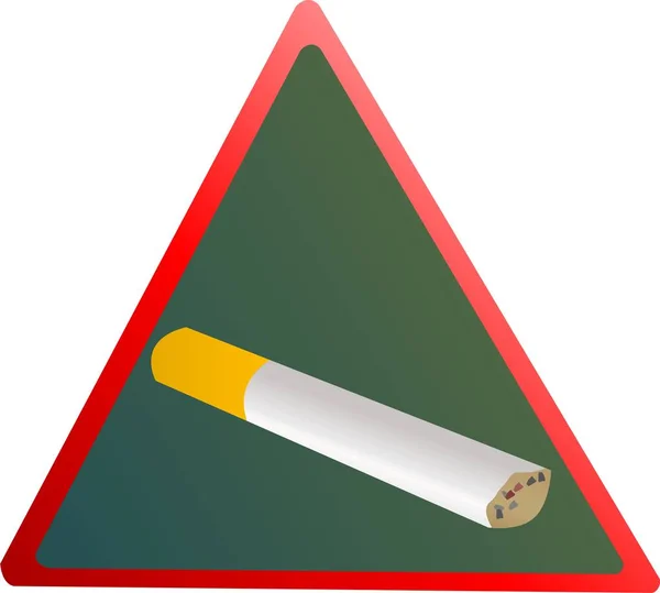 Vector Illustration Cigarette — Stock Photo, Image