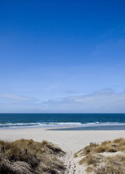 Droga Plażę — Zdjęcie stockowe