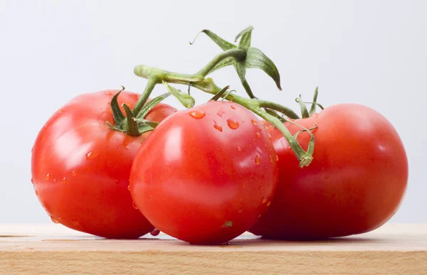 Fresh Ripe Organic Tomatoes — Stock Photo, Image