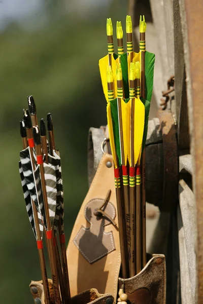 Flechas Quiver — Foto de Stock