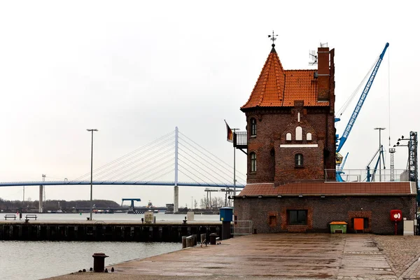 Stralsund Hanzovní Město Německém Pobřeží Baltského Moře — Stock fotografie