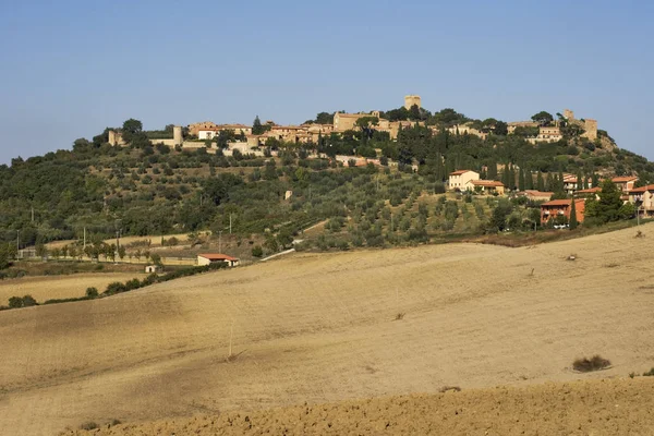 Vista Para Costa Toscana — Fotografia de Stock