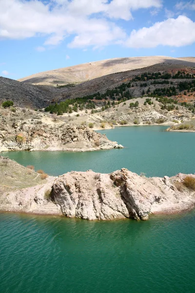 Vista Las Montañas Río — Foto de Stock