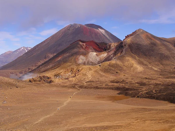 Ngauruhoe Kırmızı Krater — Stok fotoğraf