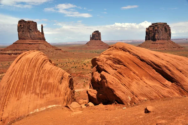 Anıt Vadisi Arizona Gezisi — Stok fotoğraf