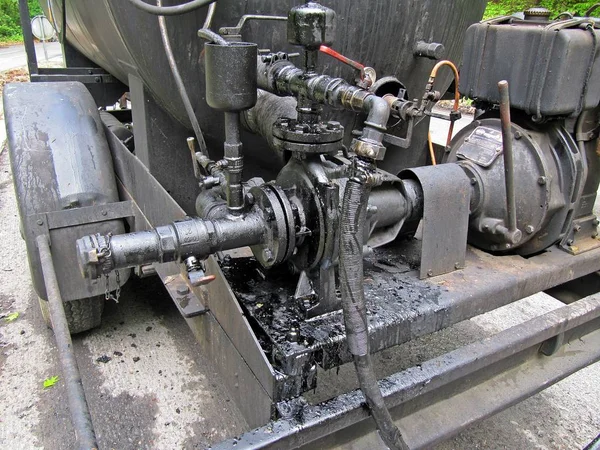 Old Rusty Engine Power Plant — Stock Photo, Image