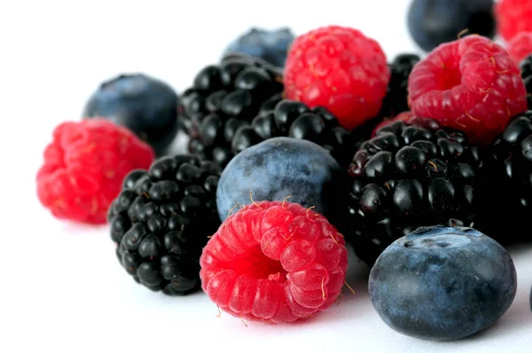 Berries Closeup Shot Concept Alimentar Sănătos — Fotografie, imagine de stoc