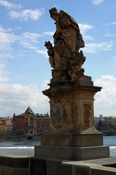 Karlsbrücke Prag — Stockfoto