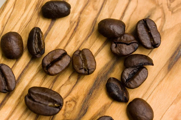 Coffee Beans Background Close — Stock Photo, Image