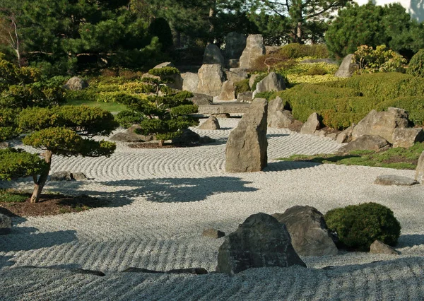 Japanischer Garten Naturflora — Stockfoto