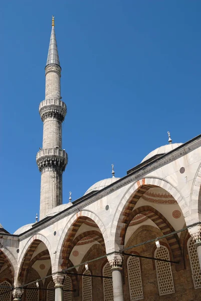 Güzel Cami Mimarisinin Manzarası — Stok fotoğraf