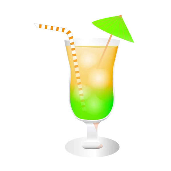 Cocktail Drank Vloeibare Lange Drank — Stockfoto