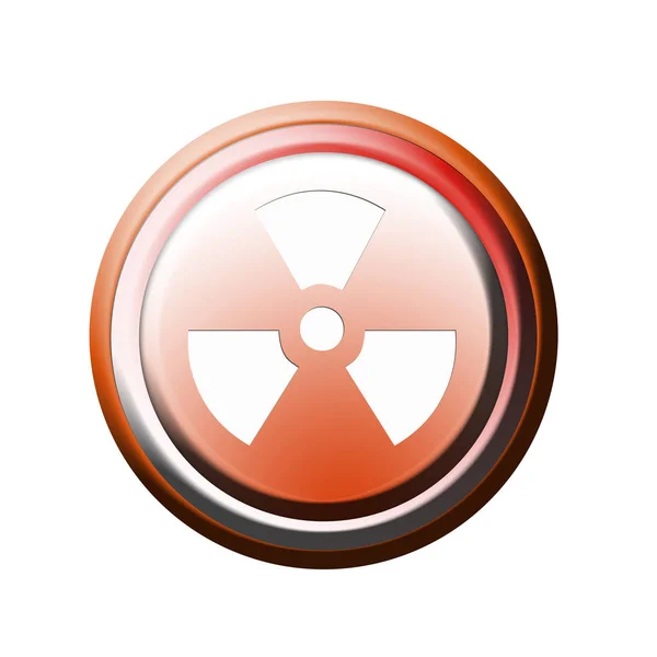 Radioaktywność Jądrowa Obszar Promieniotwórczy — Zdjęcie stockowe