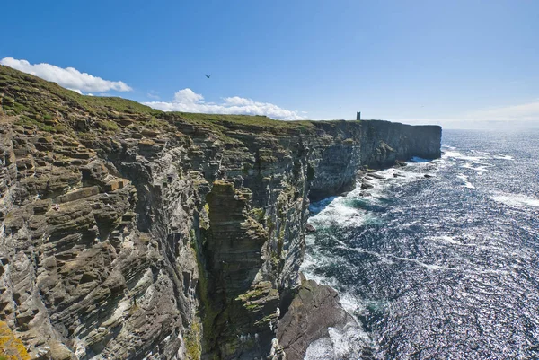 Cliffs Marwick Head Orkney — Stock Photo, Image