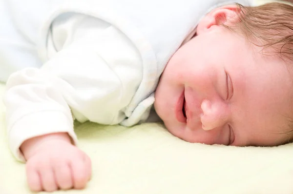 Closeup Portrait Cute Baby — Stock Photo, Image