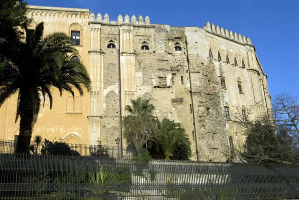 Palazzo Normanno Palazzo Dei Normanni Palermo — Foto Stock