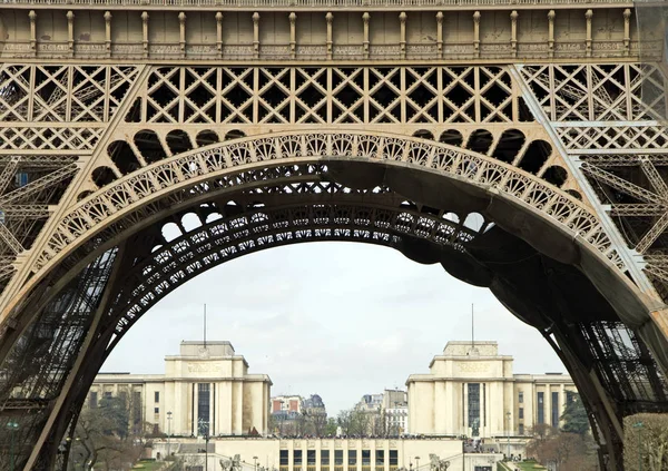 Detail Eiffelovy Věže Paříži Francie — Stock fotografie