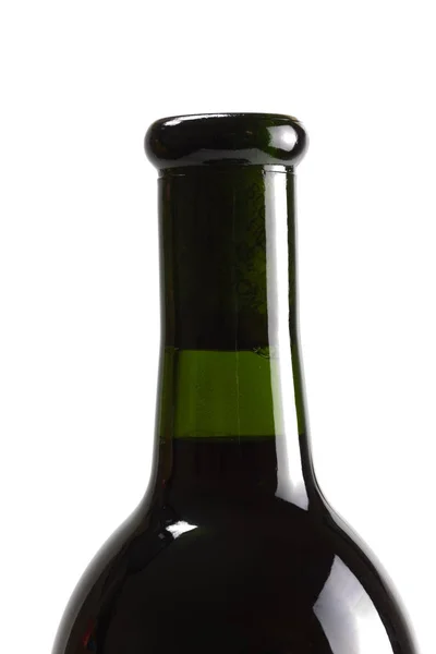 Botella Vino Tinto Aislada — Foto de Stock