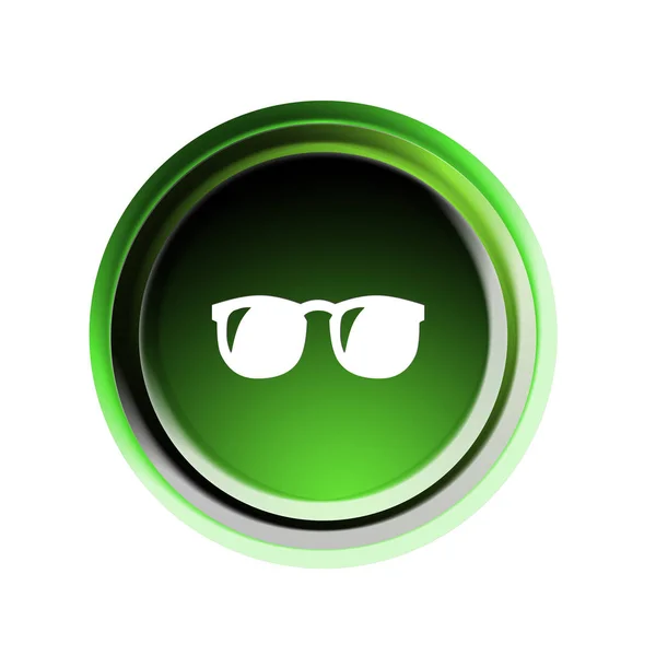 Botão Óculos Pressione Botão — Fotografia de Stock
