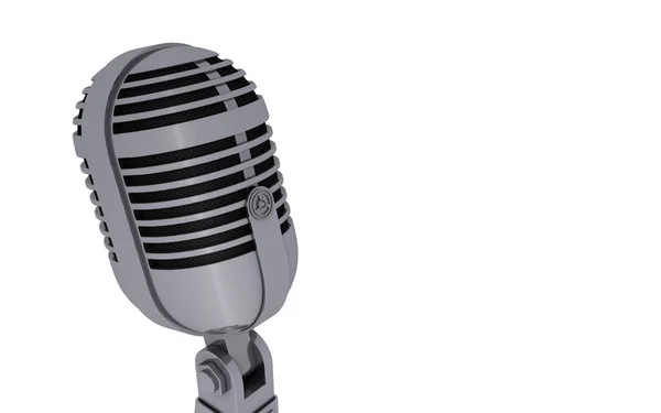 Mikrofon Ses Ekipmanı — Stok fotoğraf