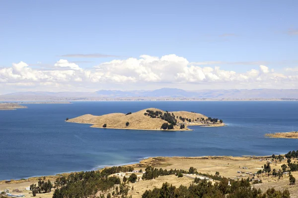 Lago Titicaca Conceito Viagem — Fotografia de Stock