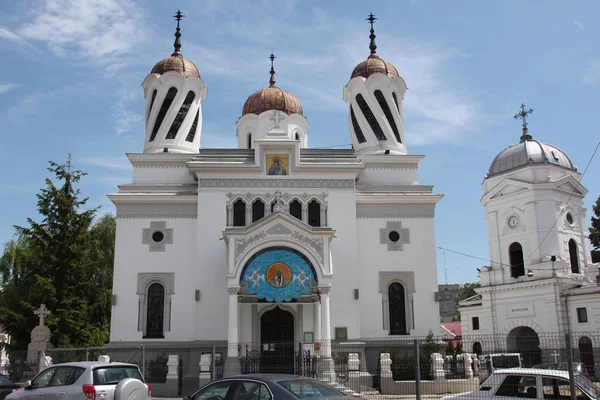 Igreja Branca Suposição Cristo Salvador Cidade Kazan — Fotografia de Stock