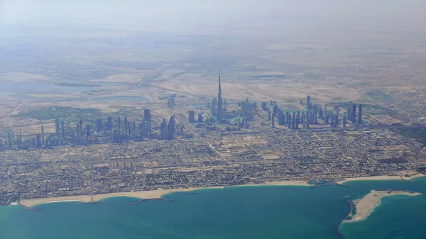 Vista Panorâmica Majestosa Cidade Urbana — Fotografia de Stock