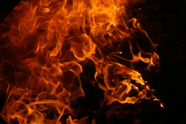 Płomień Ognia Ognisko Płonące — Zdjęcie stockowe