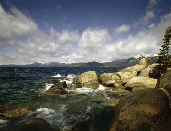 Panorama Lake Tahoe Kalifornien — Stockfoto