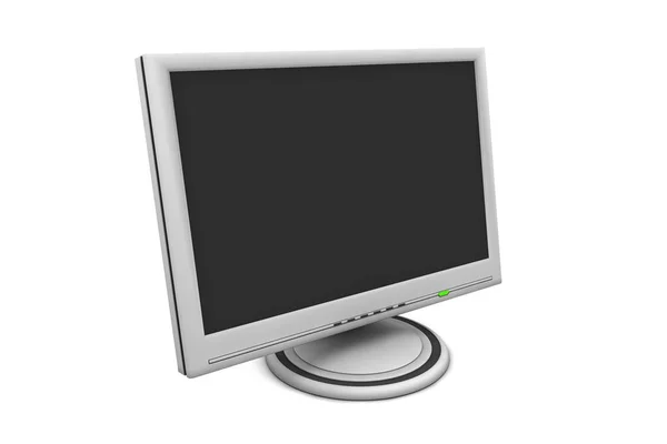 Monitor Pantalla Plana Lcd — Foto de Stock