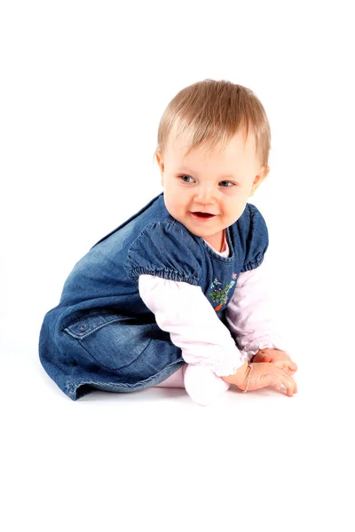 Retrato Criança Bonito Conceito Infância Feliz — Fotografia de Stock