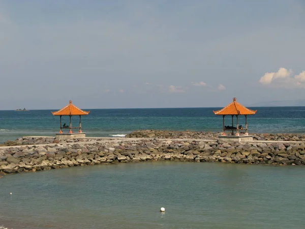 Vackert Tropiskt Strandlandskap — Stockfoto